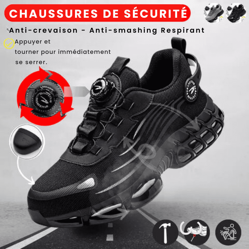 THE DUZZ | Chaussures de sécurité ultralégères Henner Z90