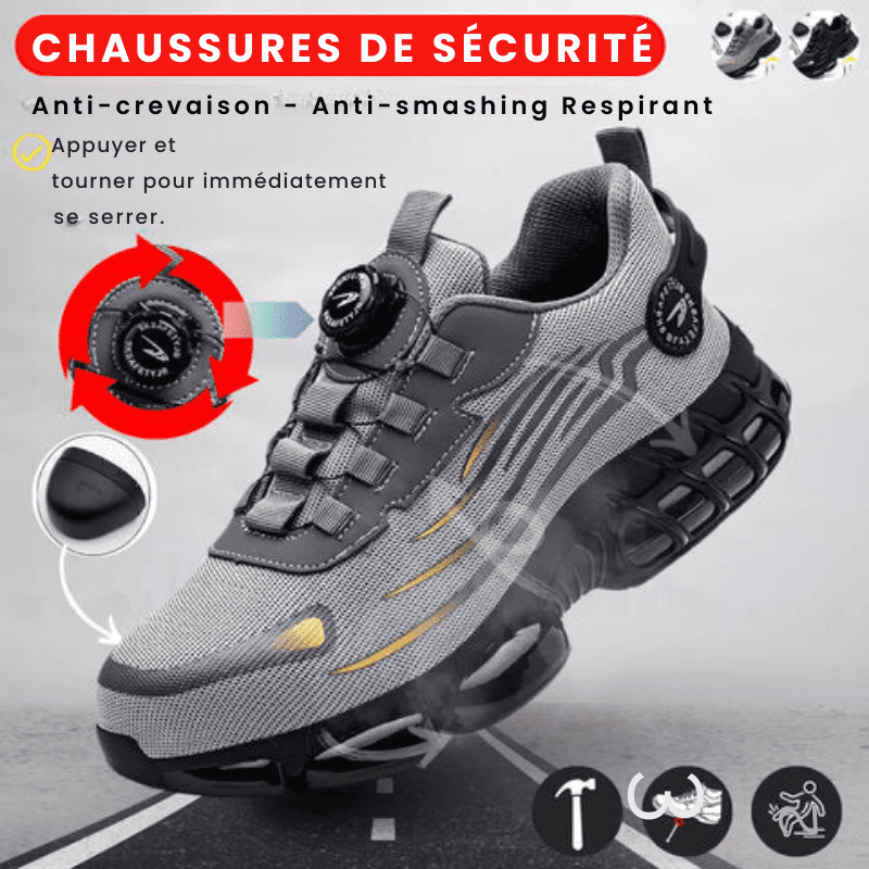 THE DUZZ | Chaussures de sécurité ultralégères Henner Z90