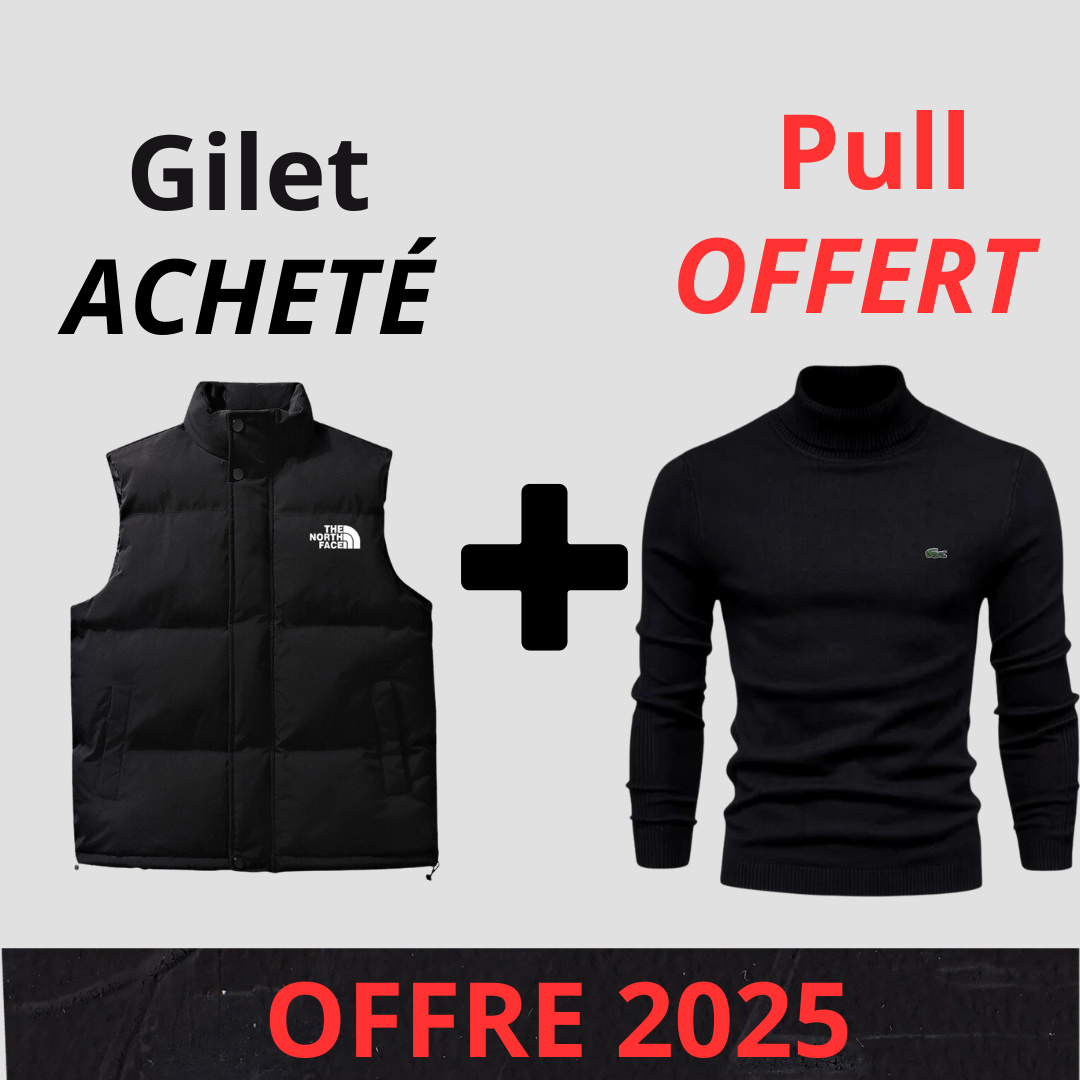Gilet acquistato + Maglione in omaggio