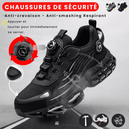 THE DUZZ | Chaussures de sécurité ultralégères Henner Z90
